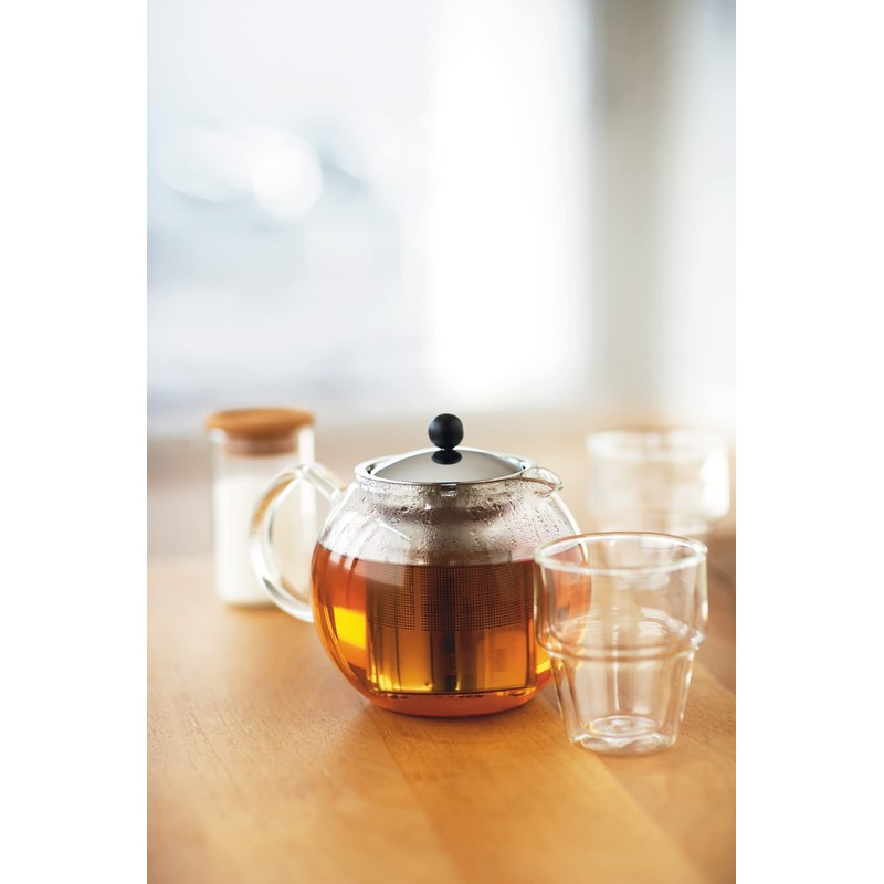 Bodum Assam Tea Press with Stainless Steel Filter, 17-Ounce