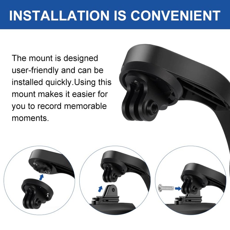 Mount for GoPro Bicycle Computer for Garmin Edge, Garmin Varia,
