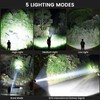 3 Pack Rechargeable Flashlights High Lumens - 9000 Lumens Super