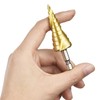 Sollar Step Drill, 3 pcs, Spiral Hexagonal Shaft Drill, Industrial