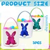 Ficlwigkis Easter Basket - 3PCS Easter Baskets for Kids Easter