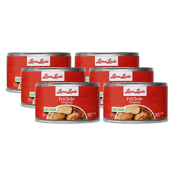 Loma Linda FriChik Original - Plant-Based Chicken Substitute, 6 Pack