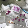 Threlaco 20 Pcs 1ml Sealed Sterile Empty Vials with Self