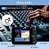 Hikity DAB/DAB+ Portable Radio Adapter with 2.4 Inch Colour Large