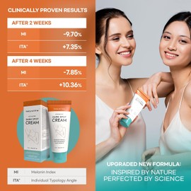 Natural Vine Crema para las axilas, crema para manchas oscuras, resultado instantáneo, hidrata las axilas, el cuello, las rodillas, partes privadas (60 ml)