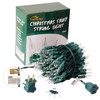 Christmas Lights, 150 Lights Incandescent Mini Clear String Light, 120V