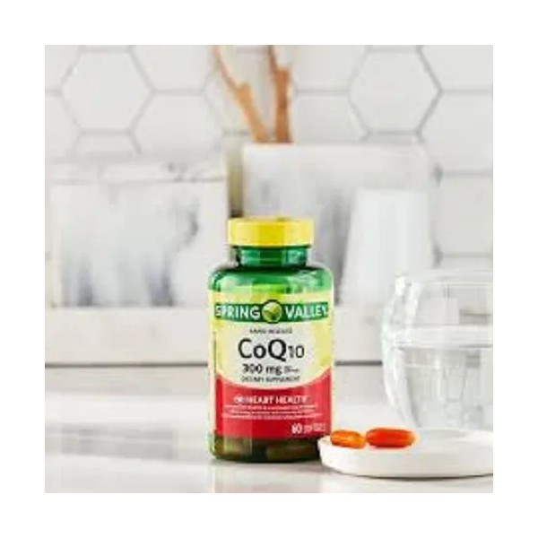 Coenzima CoQ10 100 mg Spring Valley 60 cápsulas blandas Imp