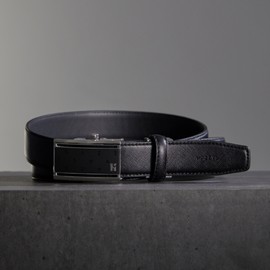 Hazzys (신세계센텀점)블랙 버클 H로고 소가죽 자동벨트 HJBE5E161BK (Sisaga Centum City) Black Buckle H Logo Cowhide Automatic Belt HJBE5E161BK