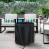 POMER Fire Pit Cover,30inch Round Fire Pit Cover for BALI