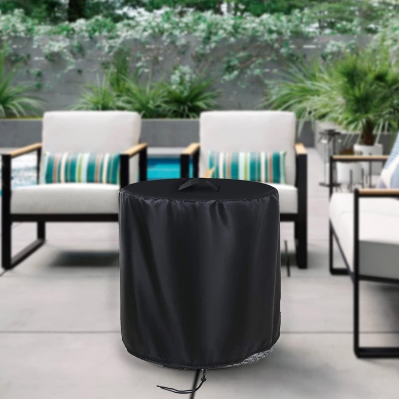 POMER Fire Pit Cover,30inch Round Fire Pit Cover for BALI