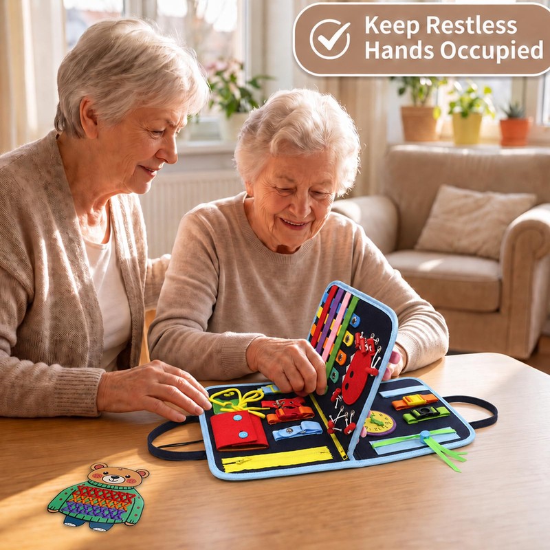 Kadweiei Nestle Blanket for Dementia Patients, Dementia Activity