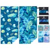 2 Pack Microfiber Thin Lightweight Beach Towel Sand Free Quick