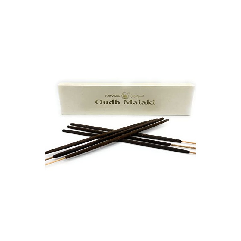Haramain OUDH Malaki - Agarwood Incense Stick - Agarbatti -