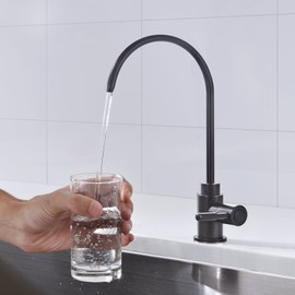 Fonveth Drinking Water Faucet, Oil Rubbed Bronze Single Handle Solid Brass Kitchen Bar Sink Drinking Water Faucet, Water Filtration Faucet