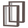 M METERXITY 2-Pack Dried Flower Frame, 5 x 7 Inch