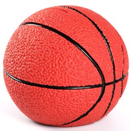 H&W Basketball Piggy Bank for Boys, Shatterproof Basketball Sports Themed Coin Bank, Large Size, Gift for Kids(L Size)