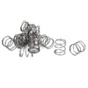 sourcingmap Compression Spring,304 Stainless Steel,14mm OD,0.8mm Wire Size,15mm Free Length,Silver