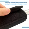 Wheelchair Armrest Cushion Cover - Soft Hand Grip Support Padded,