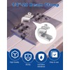 AOKLIT 100 Pcs Beam Clamp, 1/4" x 20 Beam Clamps