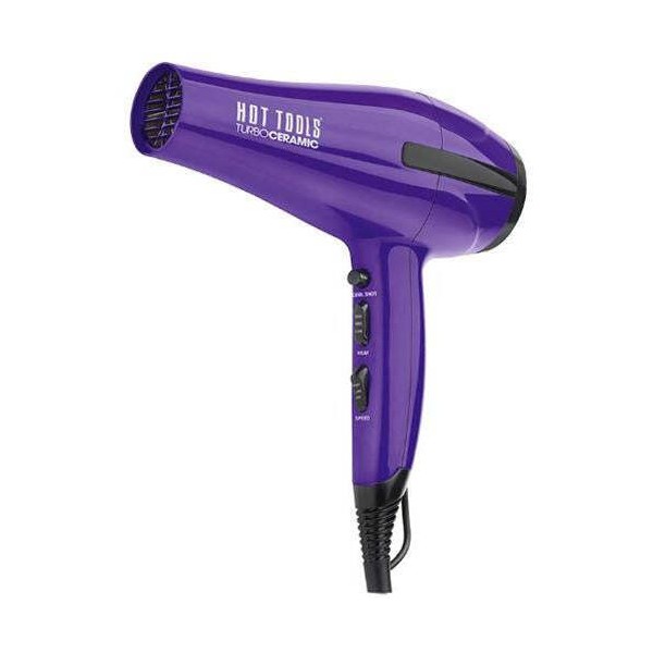 Hot Tools Professional Turbo Ceramic Ionic Hair Blow Dryer Purple HT7007CRM 1875