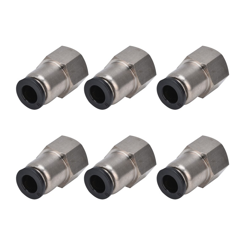 Female Straight Pneumatic Connecter Straight Pneumatic Quick Fitting Air Line