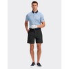 Pudolla Men's Casual Shorts 7/9 Inch Golf Shorts Stretch Dress