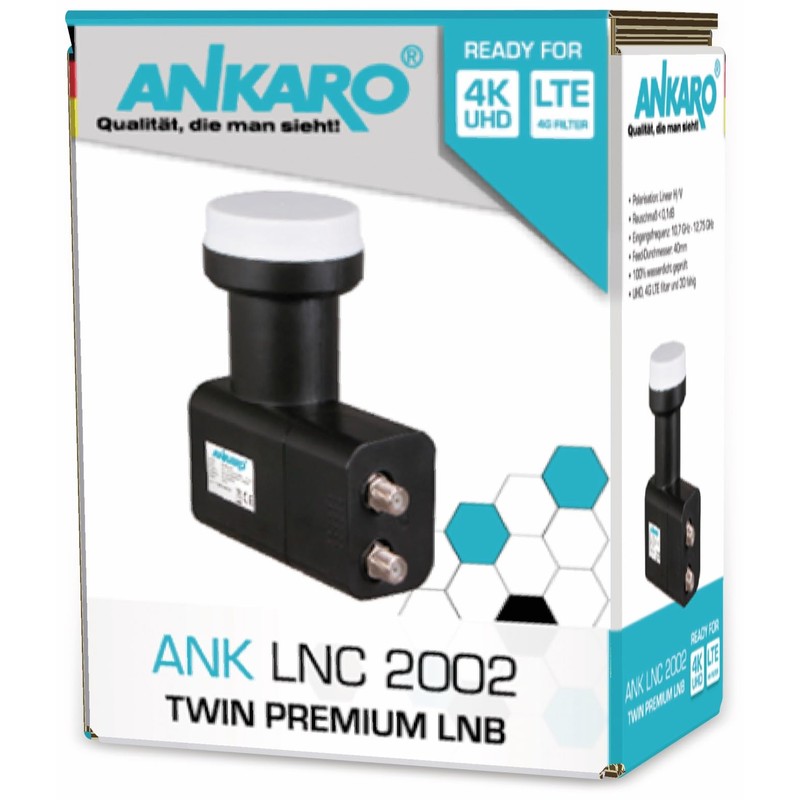 Ankaro LNC 2002 Twin Premium with Extendible Weather Protection, LTE
