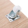 Ruedas giratorias, 4 piezas Ruedita giratoria de 1 pulgada Rueda