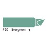 AD Marker The Original Chartpak, Tri-Nib, Evergreen, 1 cada uno