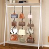 SWTYMIKI Over Door Hat Rack - 3 Packs Metal Hanging