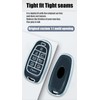 HIBEYO 6 Button Key Fob Cover for Hyundai Sonata Santa
