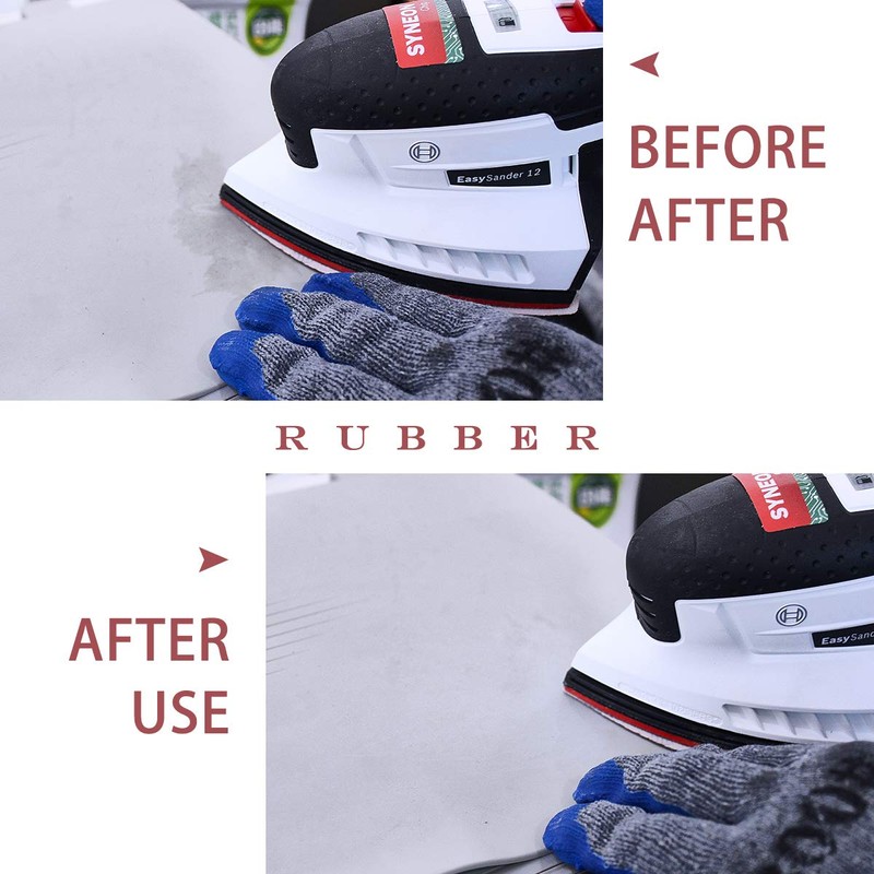 LESNIC 240 Grit Mouse Sanding Pads 60 Pcs, 11 Hole