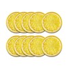 RDNKVB Pack of 10 Artificial Lemon Slices Plastic Fake Lemon