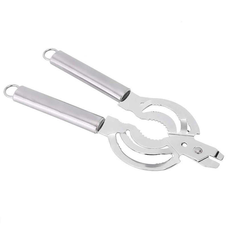 Multifunctional Stainless Steel Jar Opener, Manual Can Opener Adjustable Bottle