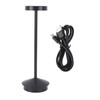 Rechargeable LED Table Lamp 2000mAh Cordless Battery Operated Metal Bedside