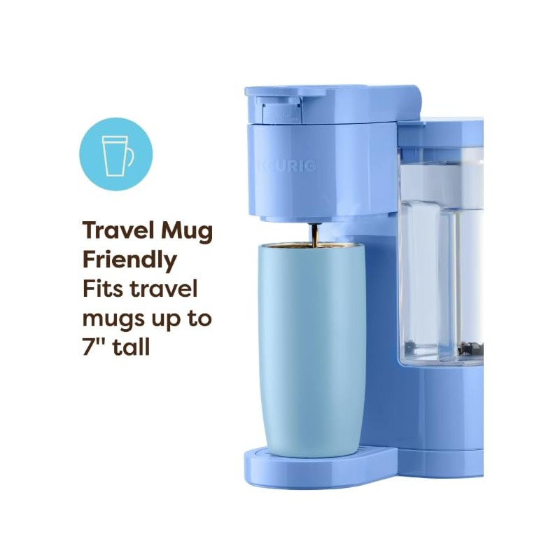 Keurig K-Express Essentials Single-Serve K-Cup Pod Coffee Maker (Bluebell)