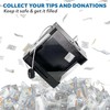 Steel Locking Tip Box - Heavy Duty Secure Tip Jar