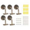 5Pcs Wall Handrail Bracket Practical Robust Wall Mounted Stainless Steel