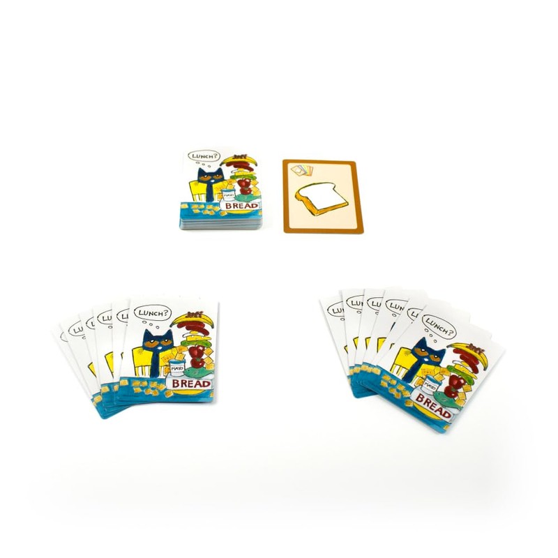 Pete The Cat Big Lunch Card Game Tin