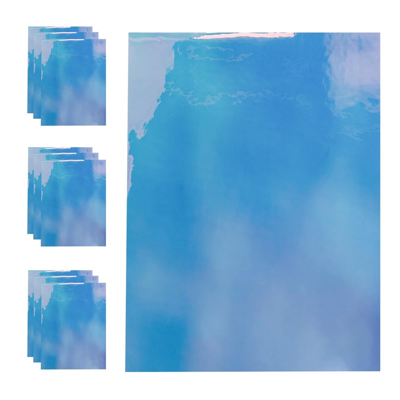 Transparent Waterproof PVC Vinyl 10 Pcs 8.3 x 11.8 inches(21