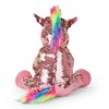 Mousehouse Gifts Sequin Sparkly Unicorn Stuffed Soft Toy 29cm (Pink)