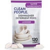 The Clean People Dishwasher Detergent Pods | Cuts Grease and