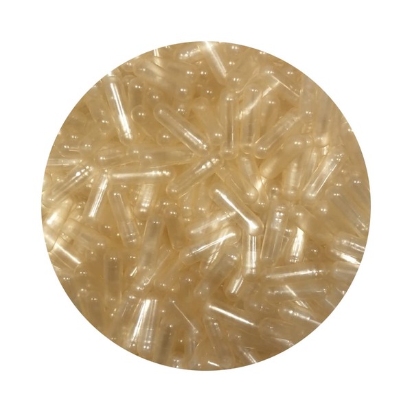 DR T&T Size 3 size3 Clear Gelatine Gelatin Capsule (500)