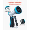 vevor Hose Nozzle 10 Spray Patterns Garden Hose Nozzle Sprayer