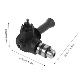 OSALADI Right Angle Drill Adapter Electric Screwdriver Extension Compatible Impact Driver Drill Bit for Tight Spaces Complex Projects