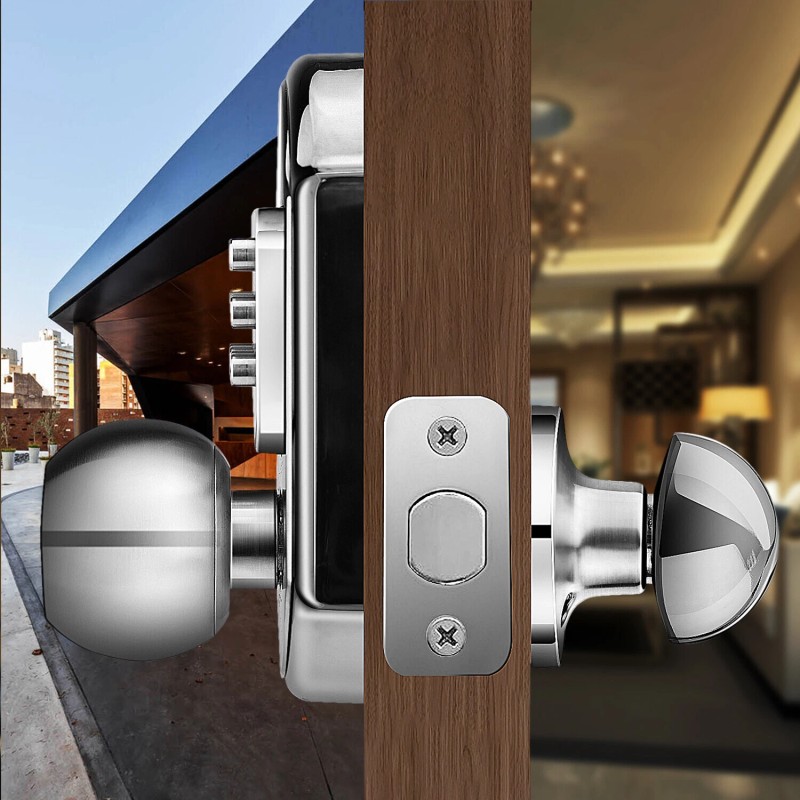 Bravex Keyless Entry Keypad Deadbolt Door Lock 304 Stainless Steel