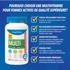 Progressive Health Progressive Advanced Daily Multivitamin for Active Women, with