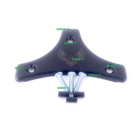 jmeimotor BLACK EAGLE BACKREST MOUNTING BRACKET FOR 97-20 Harley Davidson SISSY BAR  PAD
