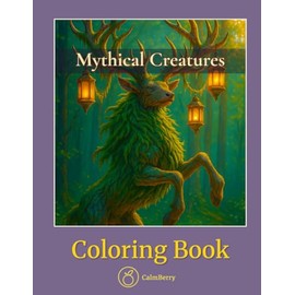 Mythical Creatures – Coloring Book: Legendary Beasts Drawn in Stunning Realism for Adults Who Love Fantasy and Focus