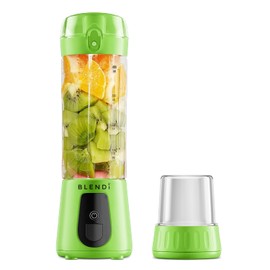 BLENDi Pro+ Portable Blender (New 2025 Model, 17.5oz, Lime) – Upgraded 120W Motor, USB-C Rechargeable, Cordless Personal Blender Smoothies & Shakes – BPA-Free, Self-Cleaning, Travel-Friendly